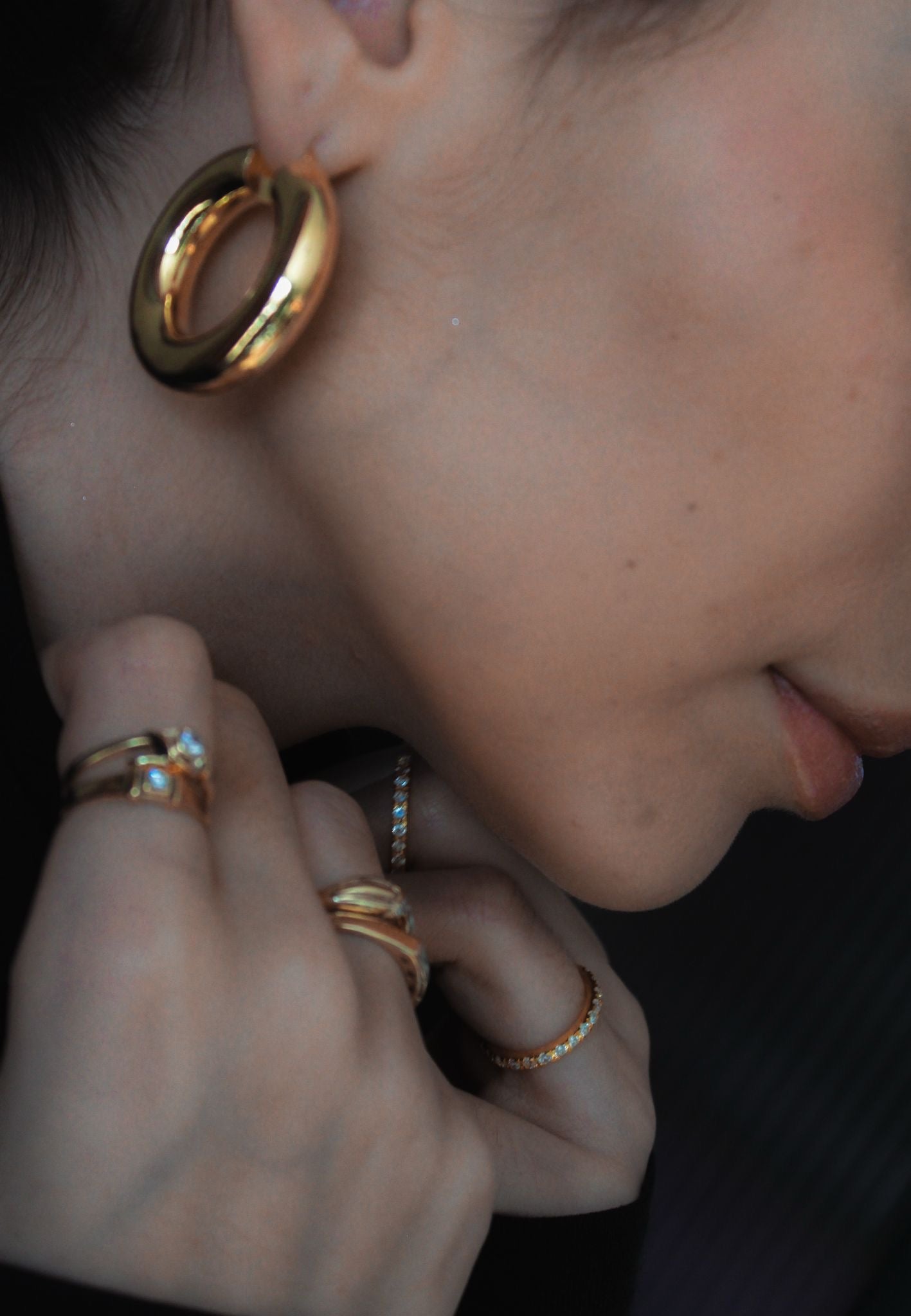 Chunky hoops