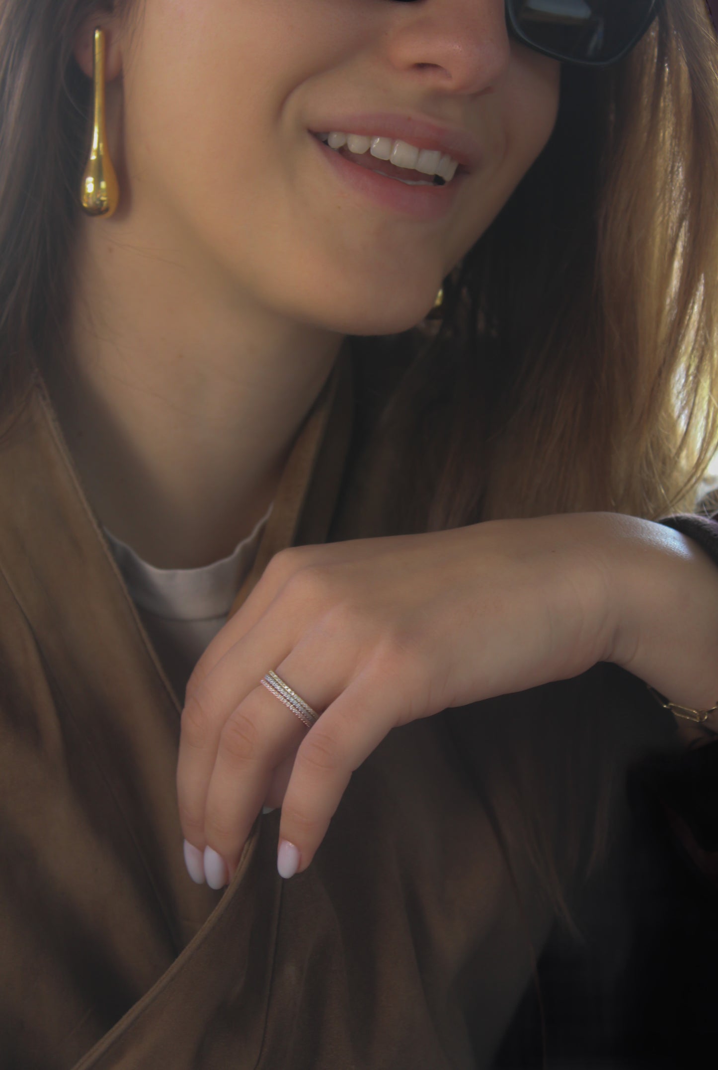 Goutte - Gold Plated Silver