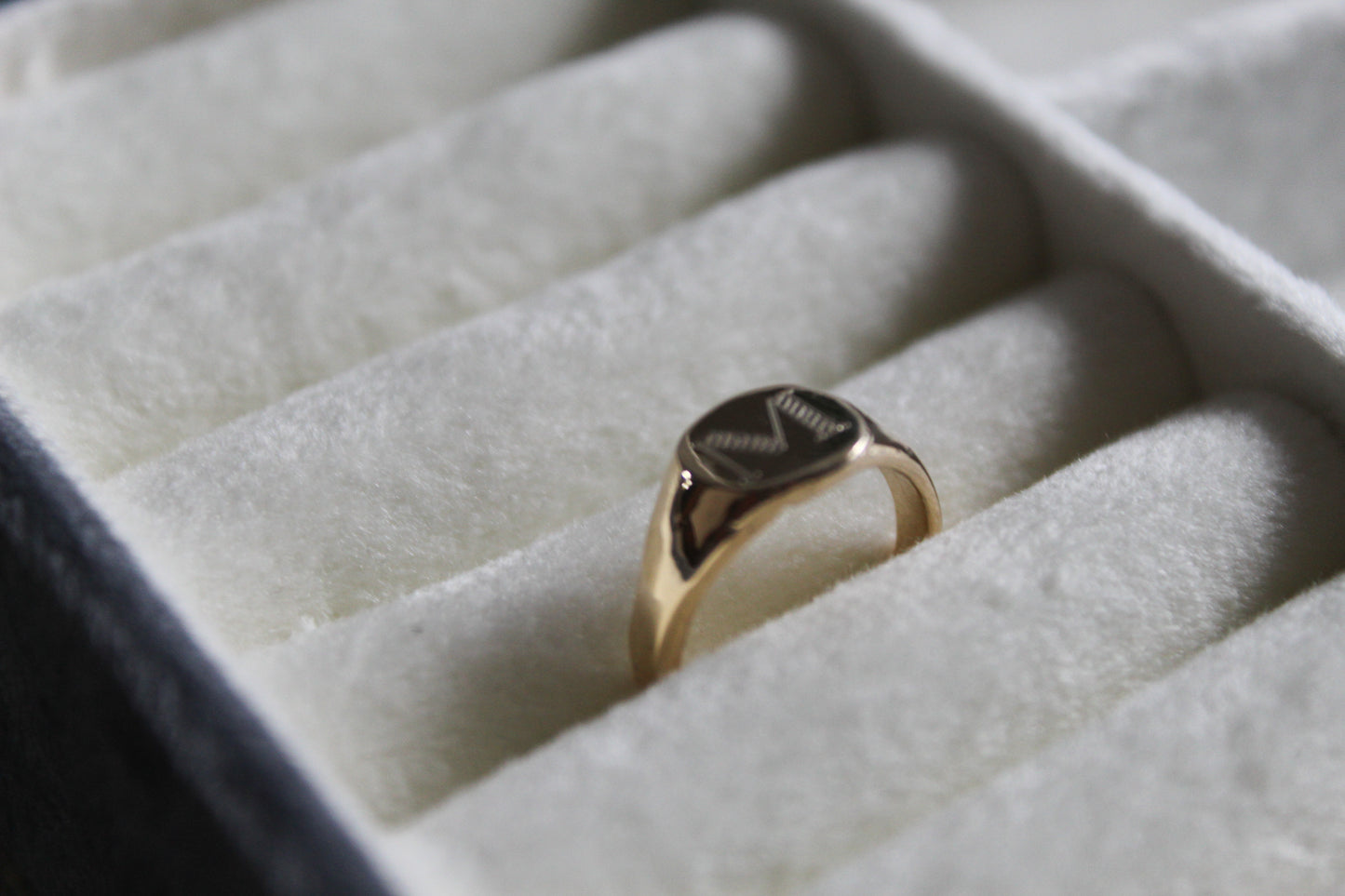 Personalized Monogram Pinky Ring