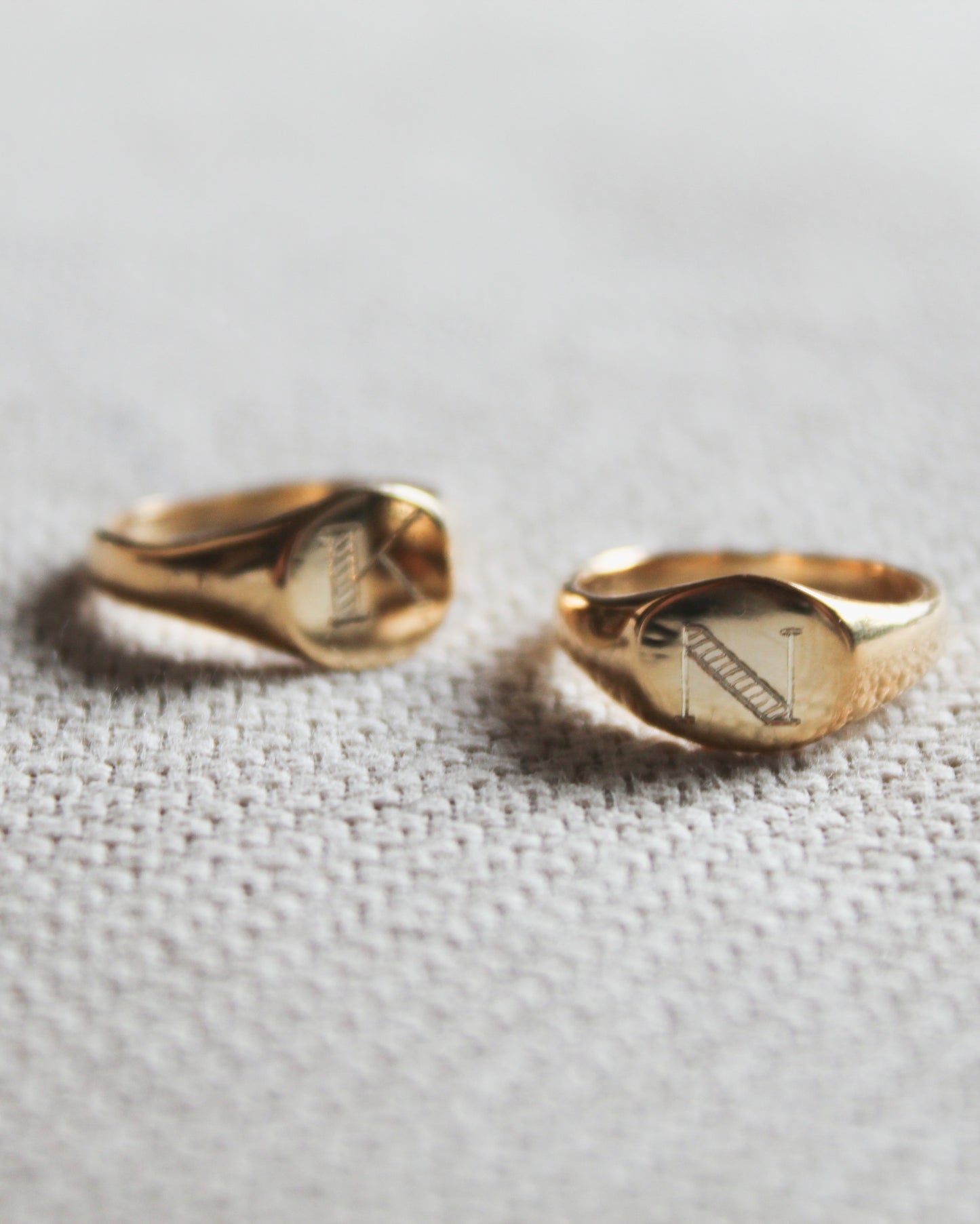 Personalized Monogram Pinky Ring
