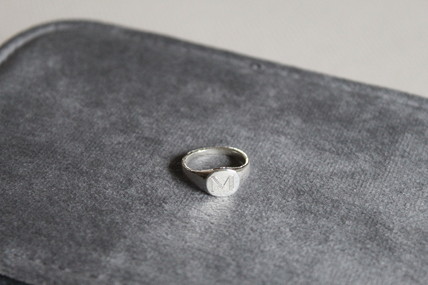 Personalized Monogram Pinky Ring
