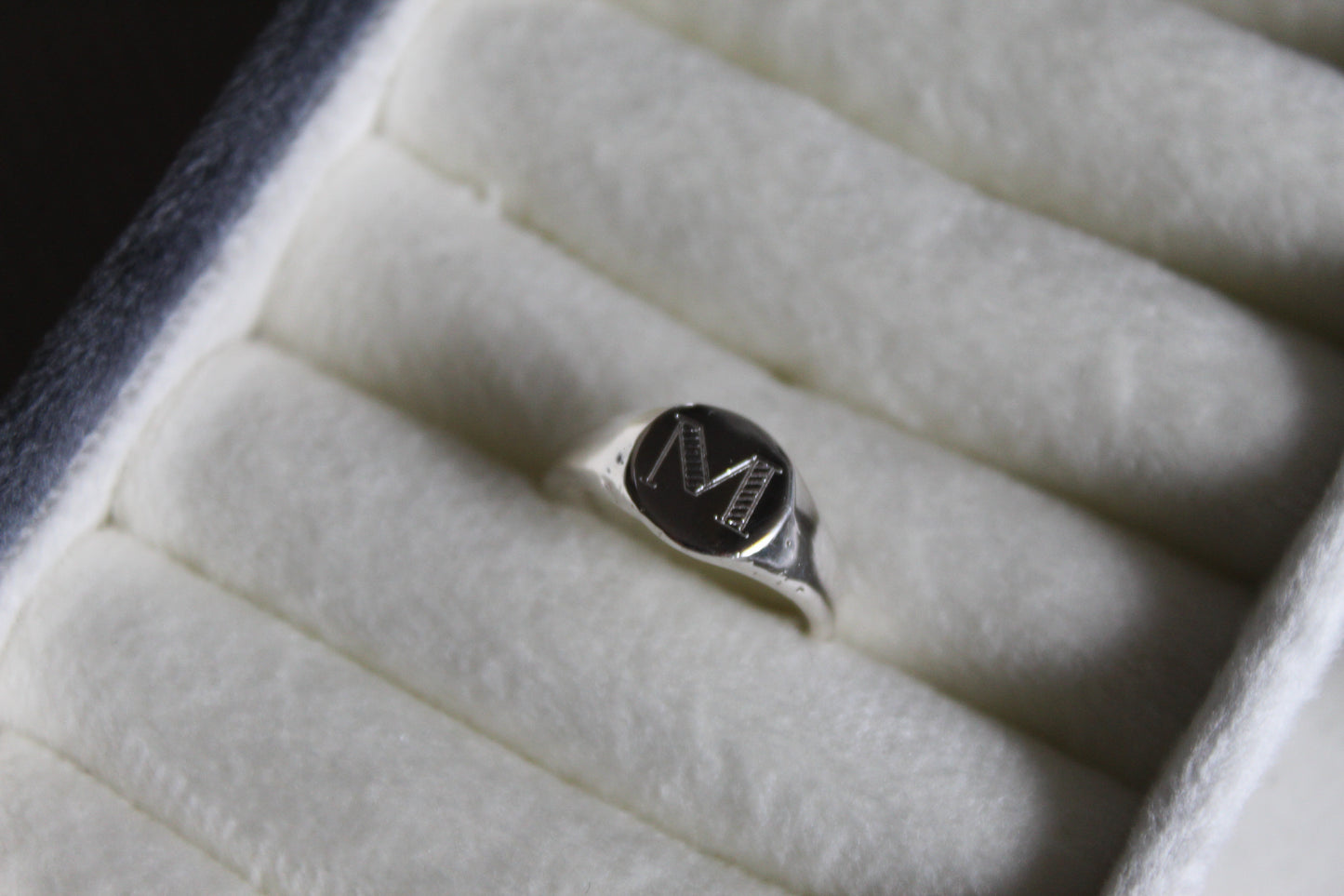 Personalized Monogram Pinky Ring