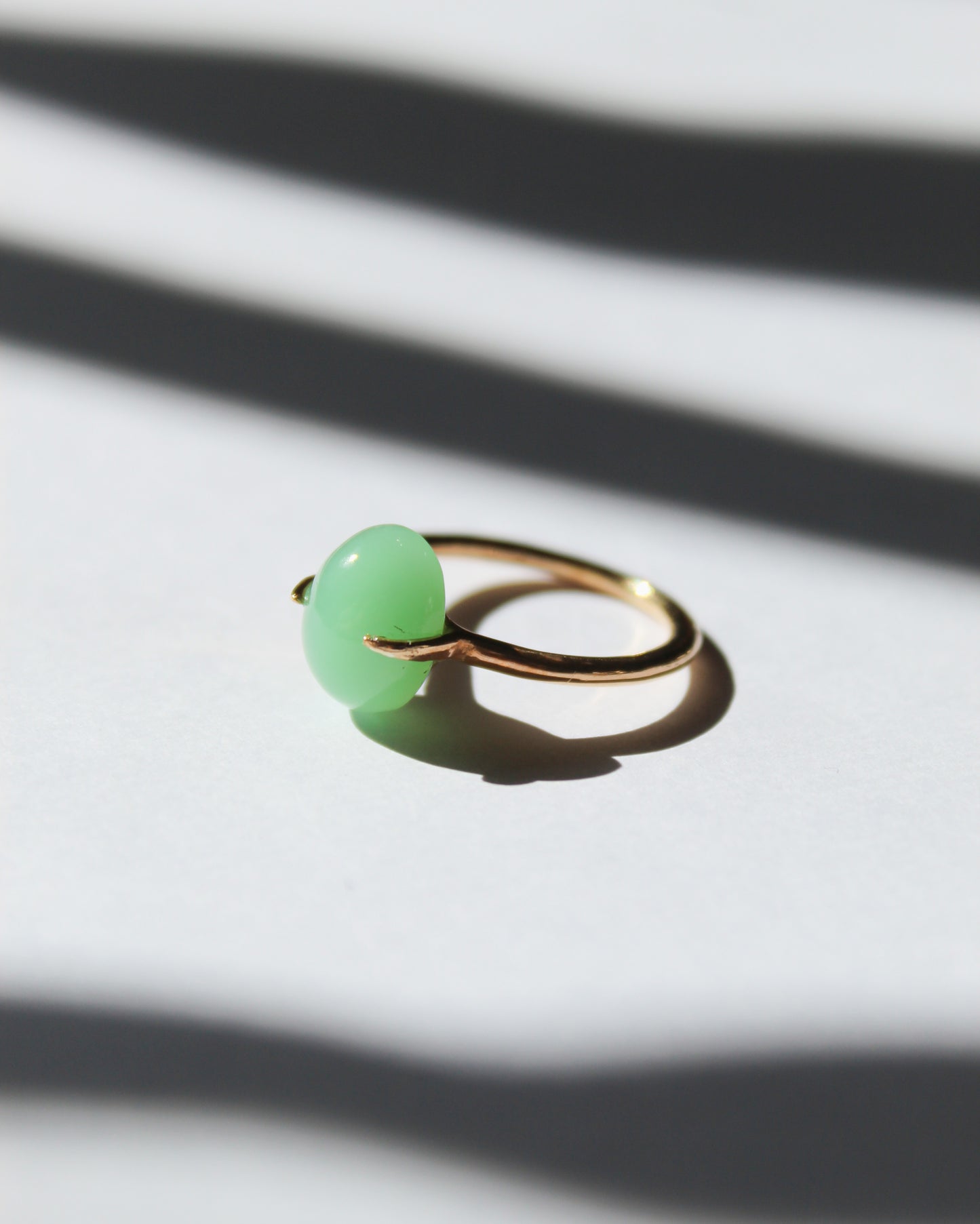 Emerald silk - Chrysoprase