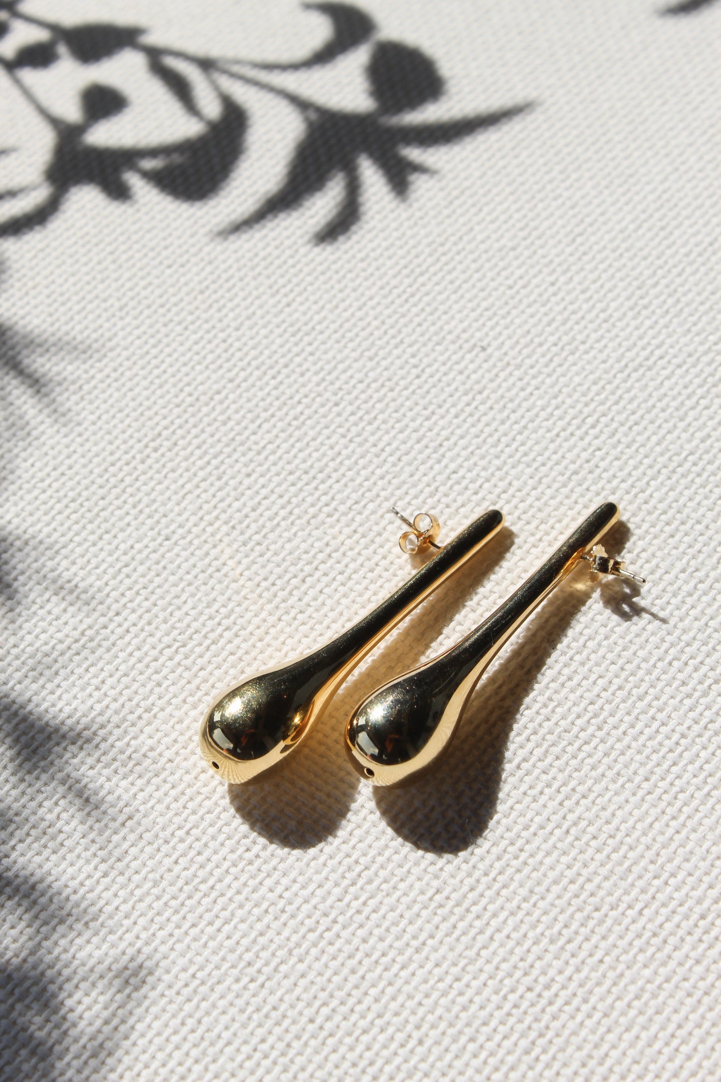 Goutte - Gold Plated Silver