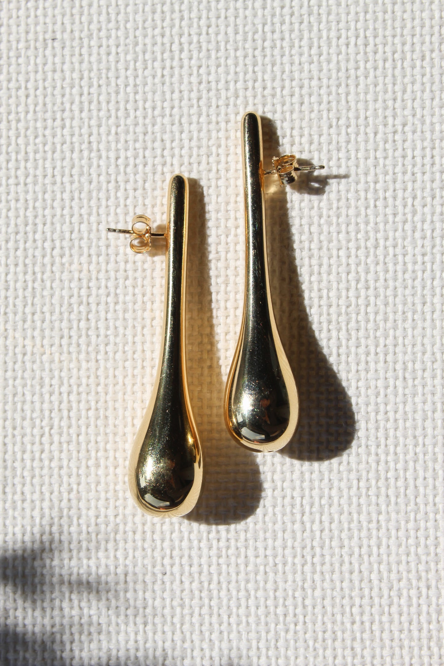 Goutte - Gold Plated Silver
