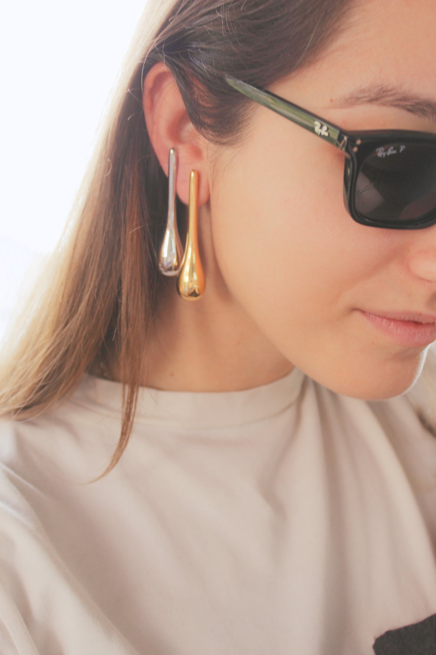 Goutte - Gold Plated Silver