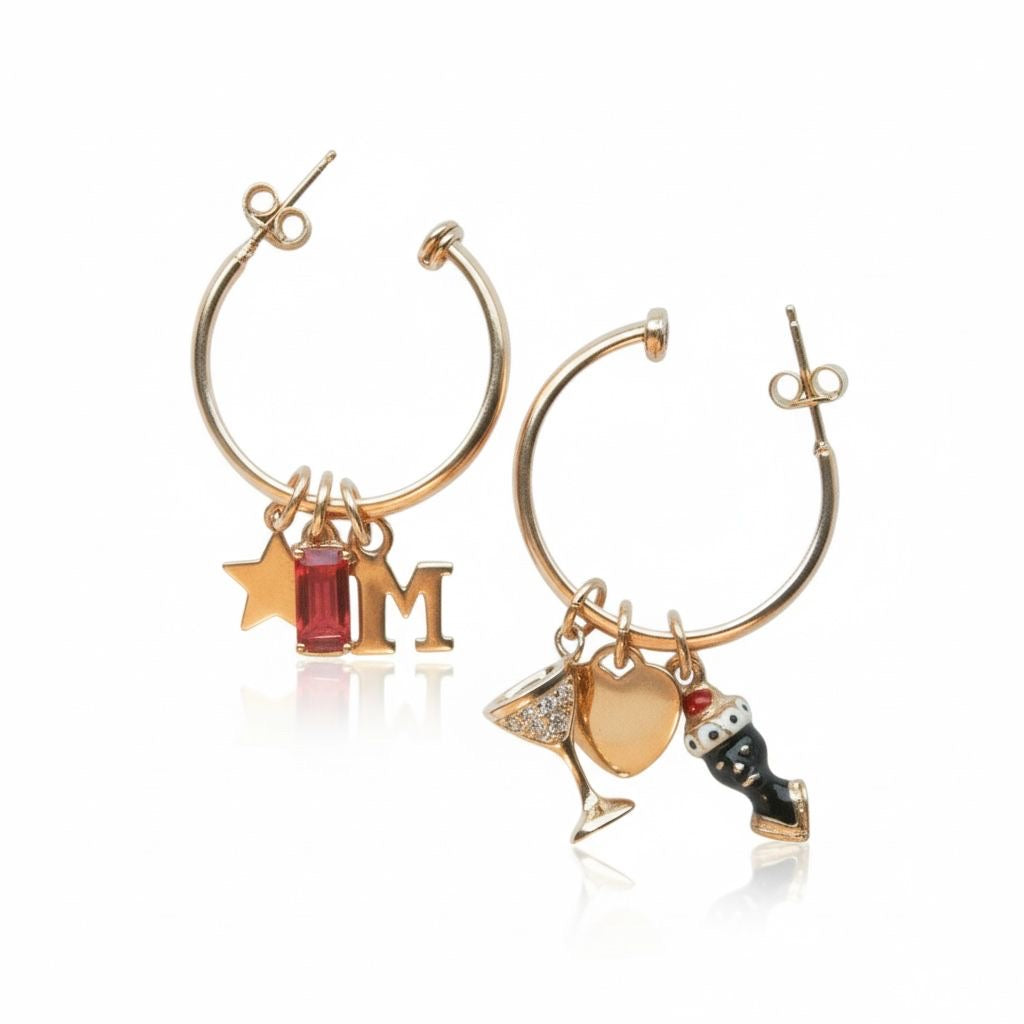 La Lune charm: Letters